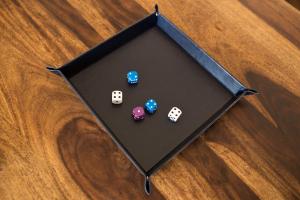  Tacka na kości (dice tray) - #02 Klasyczna granatowa 
