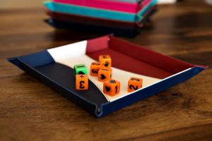  Tacka na kości (dice tray) - #03 Trójkolorowa 
