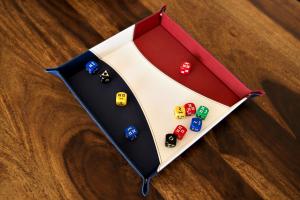  Tacka na kości (dice tray) - #03 Trójkolorowa 