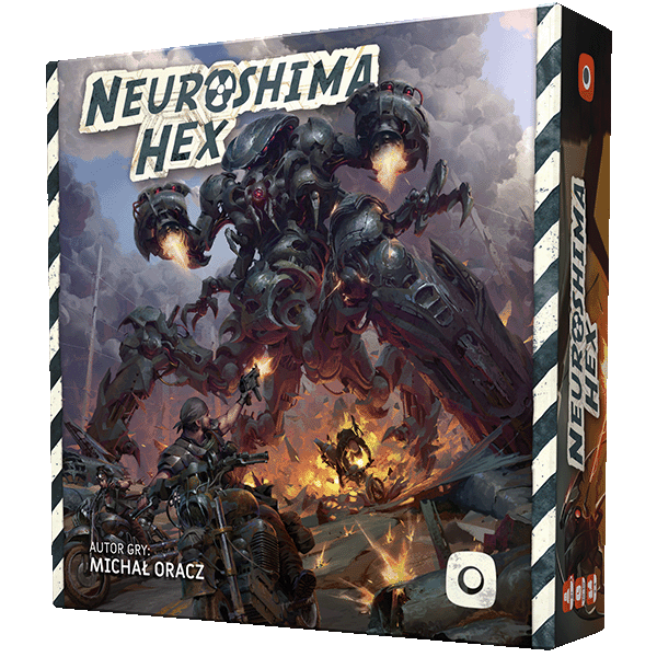 Okładka gry Neuroshima Hex - nowa edycja 2025