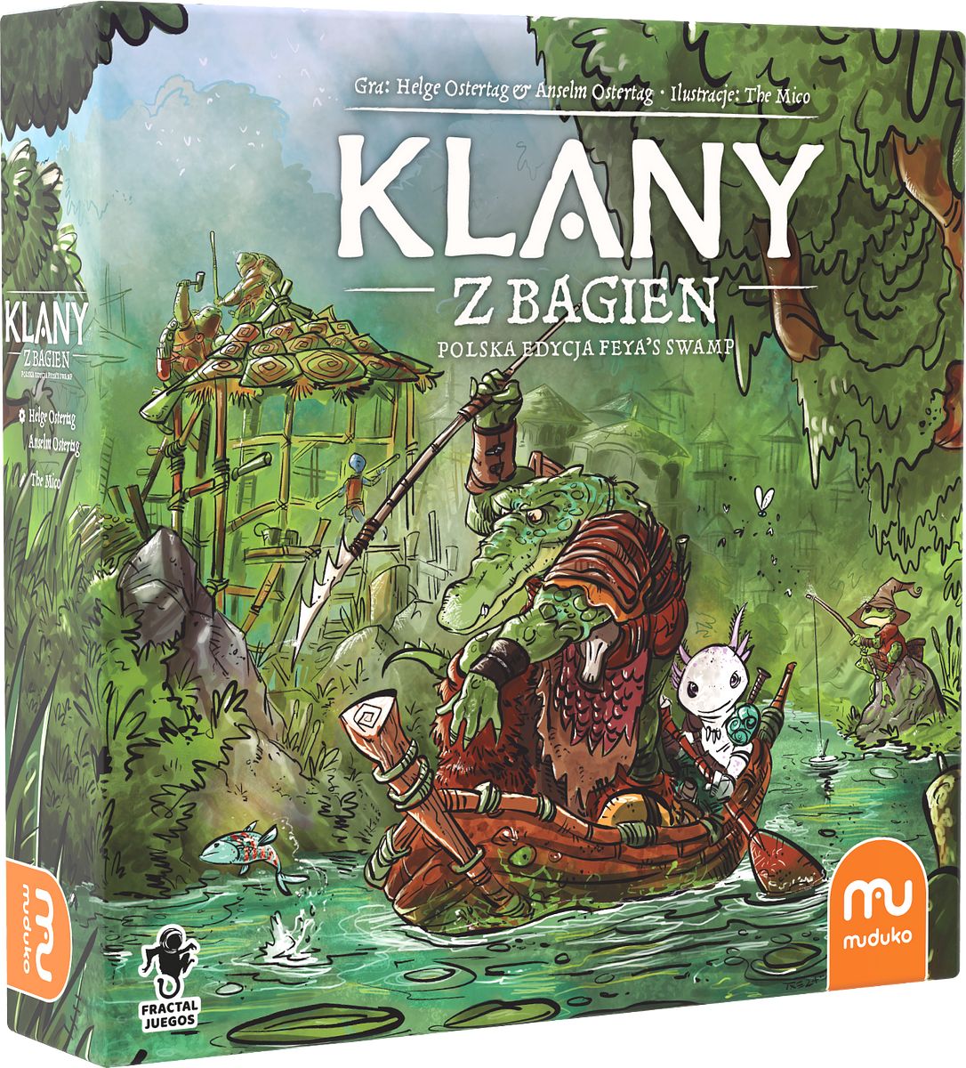 Okładka gry Klany z Bagien