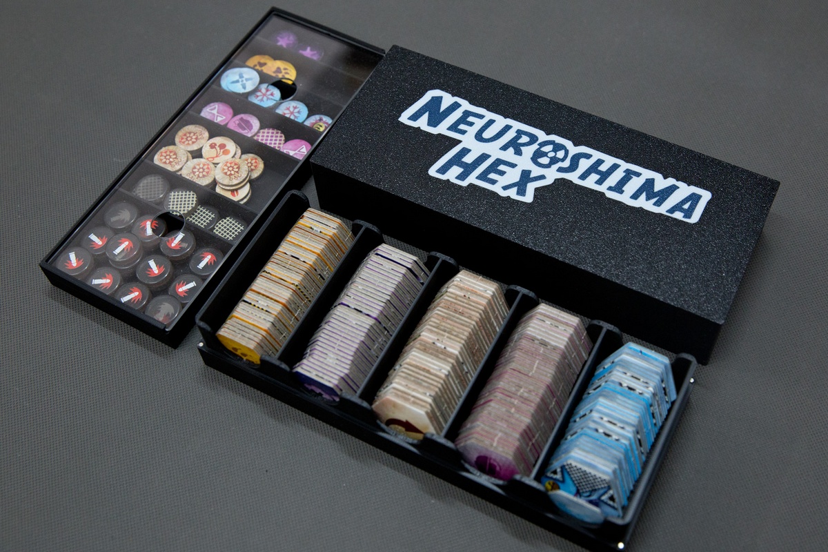 Pojemnik turniejowy na frakcje do gry Neuroshima HEX